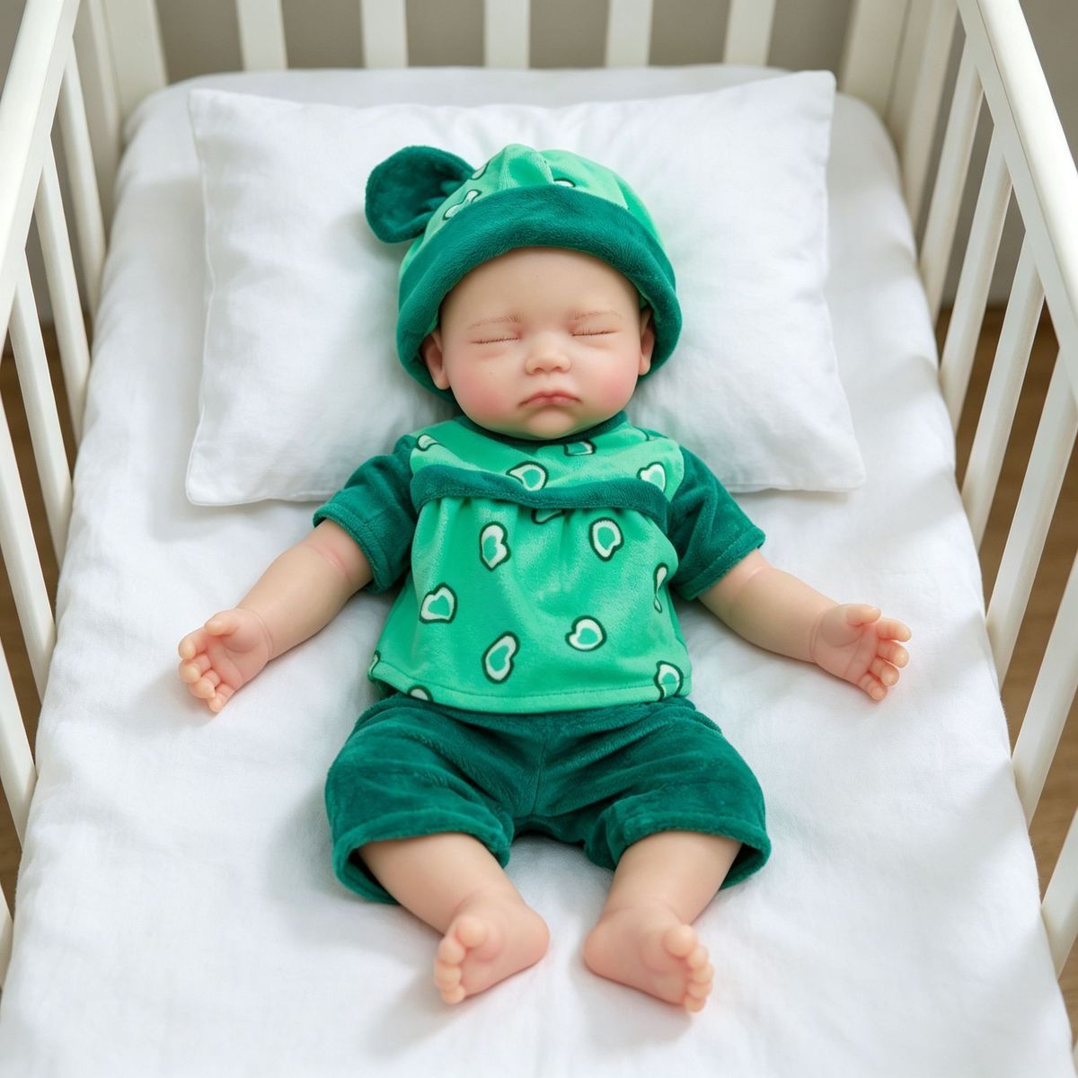 Luna -  Soft Plush Sleeping Reborn Baby Doll Girl