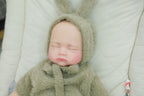 Lila - Fuzzy Ears Sleeping Reborn Baby Doll Girl