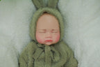 Lila - Fuzzy Ears Sleeping Reborn Baby Doll Girl