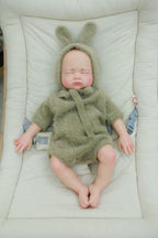 Lila - Fuzzy Ears Sleeping Reborn Baby Doll Girl