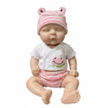 Froggy Mae 30cm Full Solid Silicone Reborn Baby Doll Stretchable Limbs, Frog Outfit Included