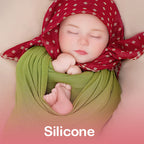 Boneca Reborn de Silicone Sólido "Watermelon Slumber" de 15,7 polegadas para Bebê Dormindo