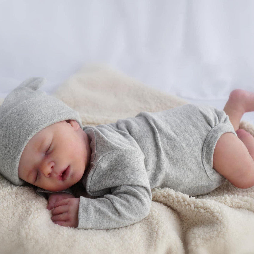Cuddle Bear 40cm Soft Body Reborn Baby Doll,Removable Outfit + Feeding Accessories Included