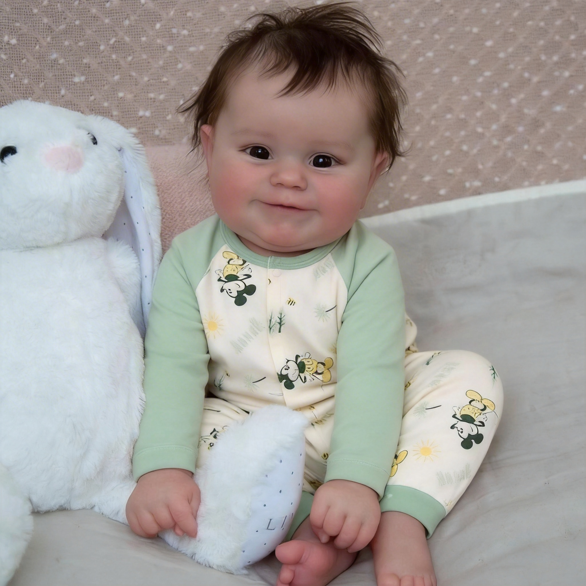 Lila Rose 20 Inch Ultra-Realistic Reborn Baby Doll ✨ Imported Soft Vinyl Limbs, 3D Simulated Skin, Complete Gift Set with Baby Accessorie