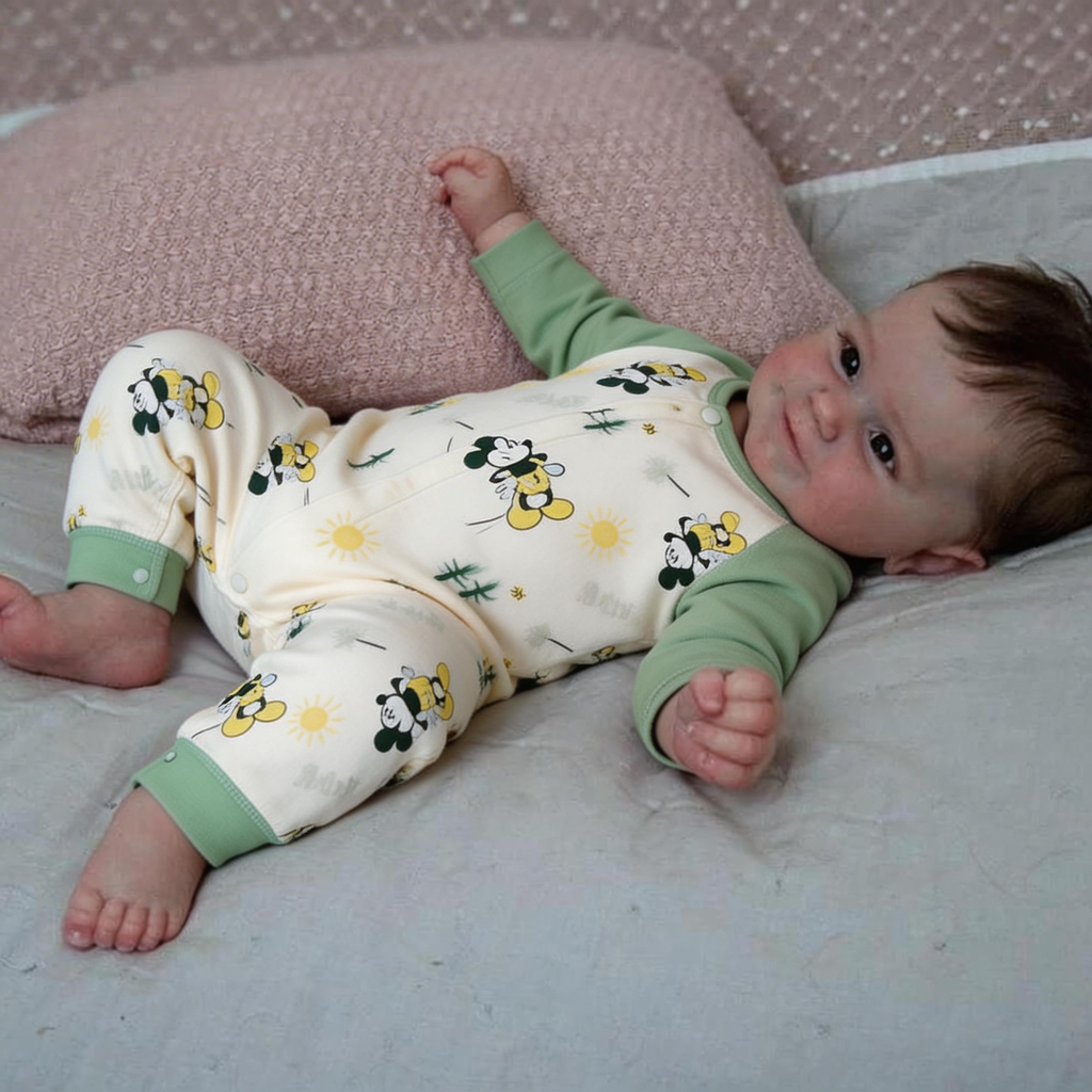 Lila Rose 20 Inch Ultra-Realistic Reborn Baby Doll ✨ Imported Soft Vinyl Limbs, 3D Simulated Skin, Complete Gift Set with Baby Accessorie