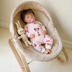 LUNA Reborn Baby Doll ✨ 18 INCH 45CM SOFT SILICONE BODY | 3D Realistic Lifelike Newborn Doll with Movable Joints | Complete Gift Set for Collectors, Kids & Photoshoots