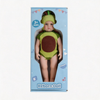 Boneca Bebê Reborn de Silicone Sólido Menino Abacate Pequenino 40 cm