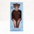 Boneca Bebê Reborn de Silicone Sólido Completo de 15,7 polegadas Koa Bear